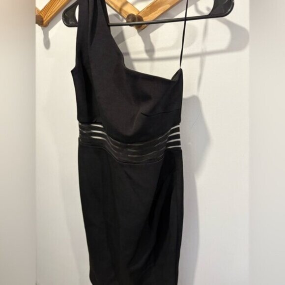 Never worn- NICHOLAS | Dresses | Nicholas Black Bandage One Shoulder Dress - Picture 3 of 15
